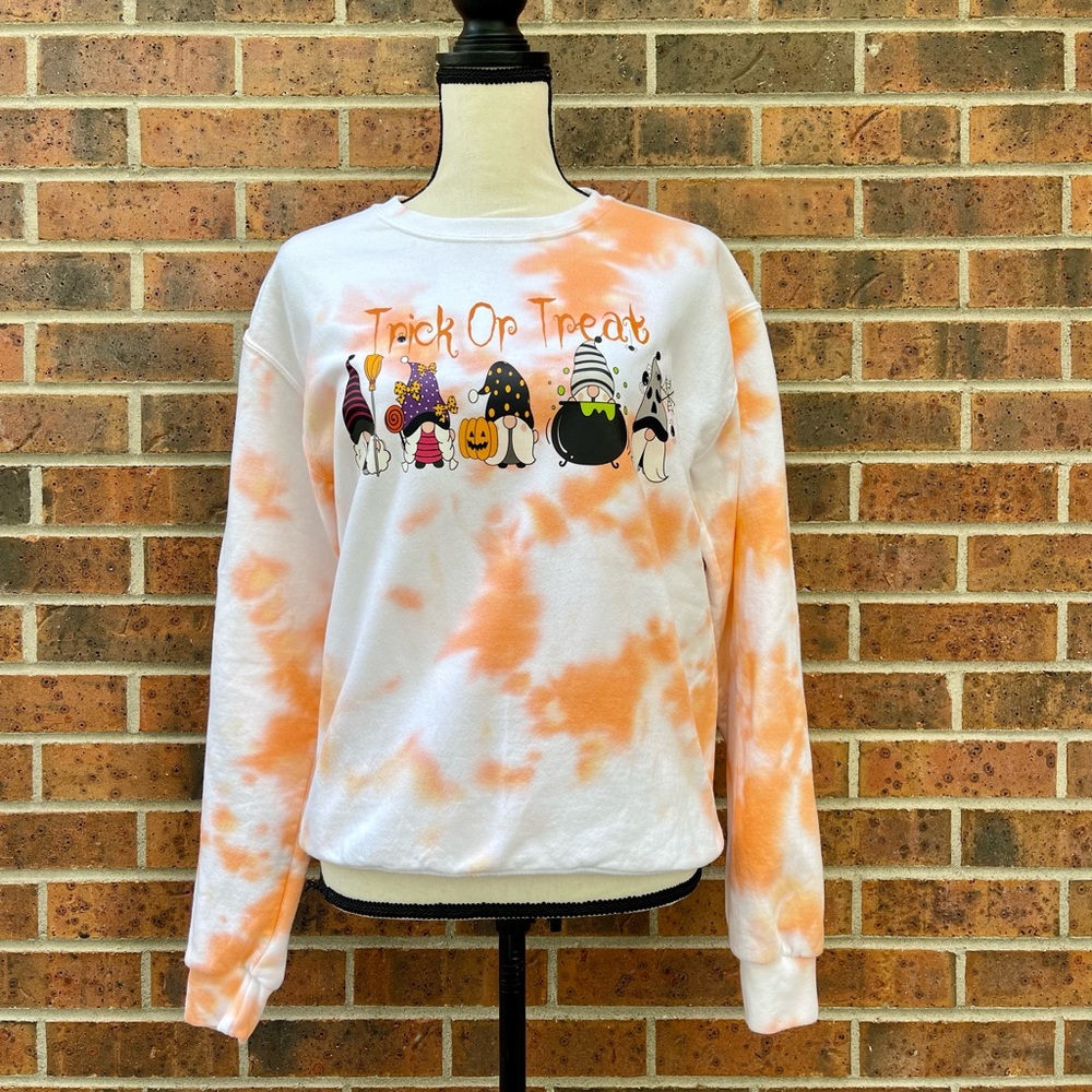 Tie Dye Halloween Sweatshirt